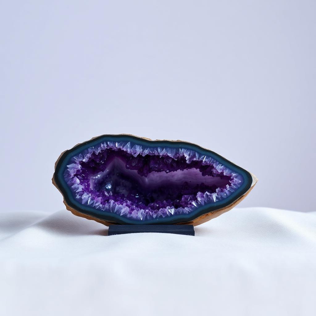 Geoda de amatista mediana